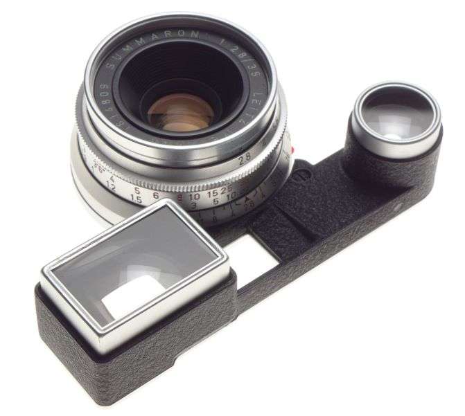 Leica SIMWO-M Germany Summaron 2.8/35 Rare Eyes F=35mm Mint Lens Box Museum Cond