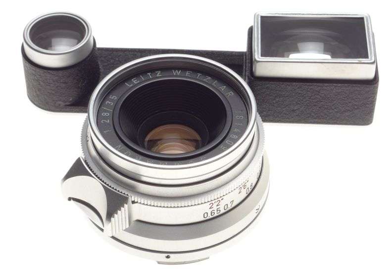 Leica SIMWO-M Germany Summaron 2.8/35 Rare Eyes F=35mm Mint Lens Box Museum Cond