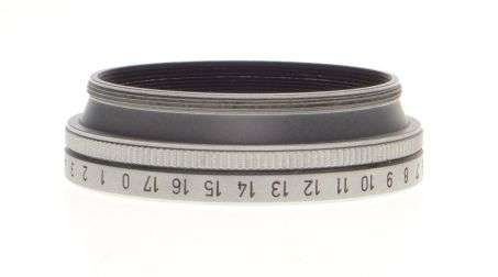 LEICA rangefinder camera lens filter P. Polaroid chrome rotating M39 filter 39mm