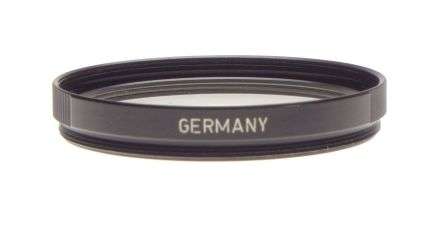 LEICA rangefinder camera lens filter E39 UVa 39mm 13131 Black rim Wetzlar Leitz