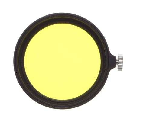 LEICA rangefinder camera lens filter Yellow 1 Mint - condition 39mm Snap on Gelb