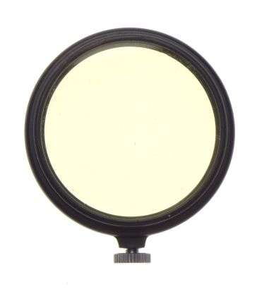 LEICA rangefinder camera lens filter black rim snap on Hell GElb Yellow light