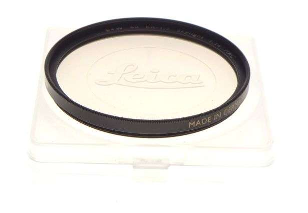 LEICA rangefinder camera lens filter B+W 60 KR -1.5 Skylight 1.1x MRC F-Pro mint