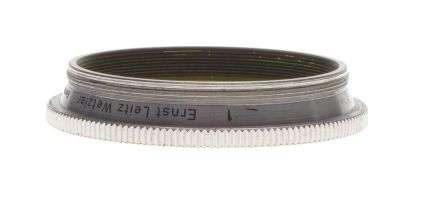LEICA rangefinder camera lens filter Summar 1 Yellow screw in filter only 36mm