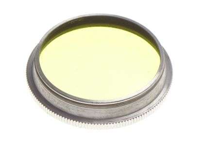 LEICA rangefinder camera lens filter Summar 1 Yellow screw in filter only 36mm