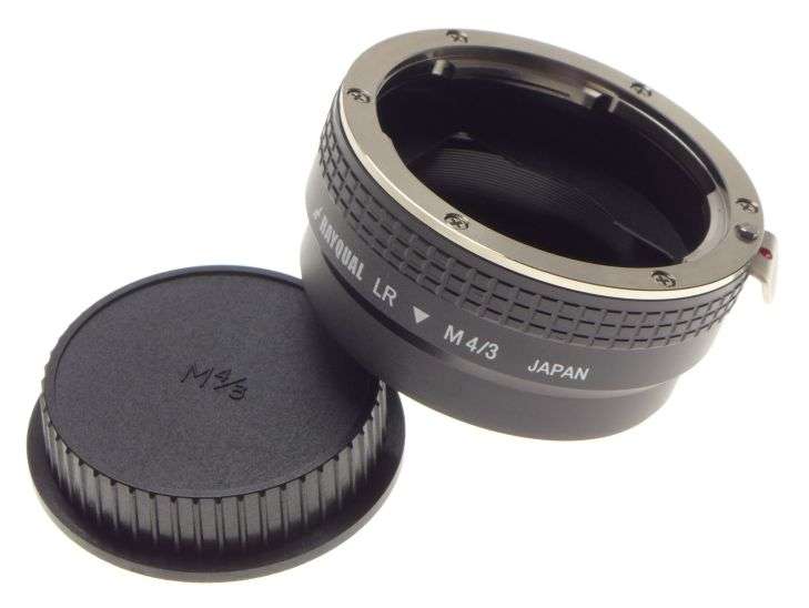 rayqual LR M4/3 Leica R mount Micro 4/3 camera lens adapterwith cap mint conditi
