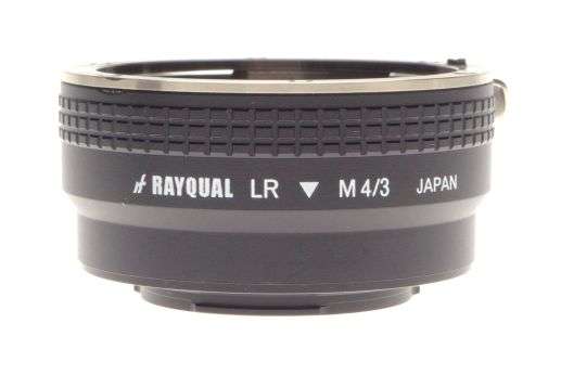 rayqual LR M4/3 Leica R mount Micro 4/3 camera lens adapterwith cap mint conditi