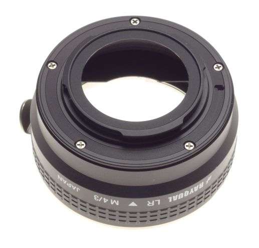 rayqual LR M4/3 Leica R mount Micro 4/3 camera lens adapterwith cap mint conditi