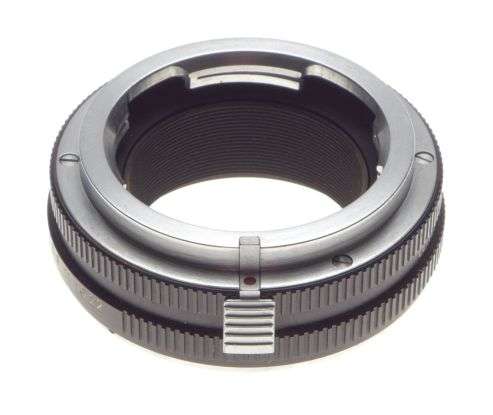 Leitz 14127 F Wezlar Black M To R Lens Adapter With Aperture Clean
