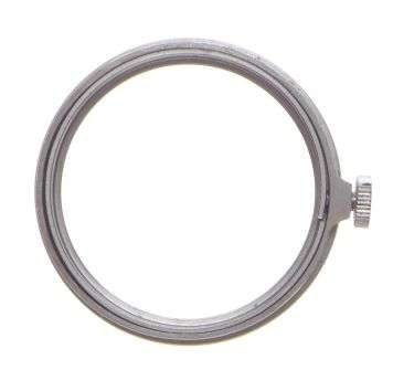 Summaron-Elmar 3.5cm LEICA lens hood shade snap-on type chrome silver vintage