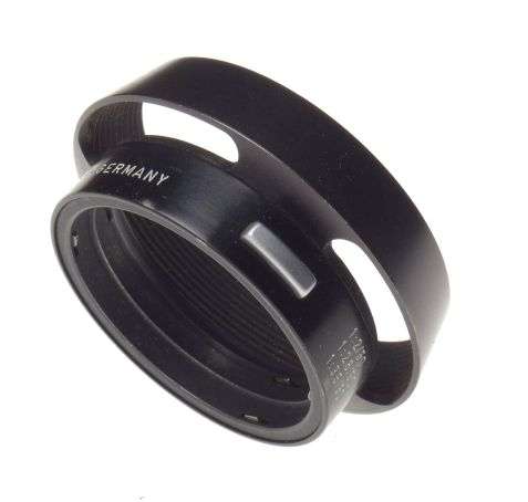 Vented black LEICA 12585H lens hood shade Summicron 2/35 f=50mm f2.8 3.5 snap on