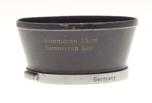 LEICA lens hood shade 2/50 Summicron 5cm 3.5/25mm Summaron 3.5cm snap-on type