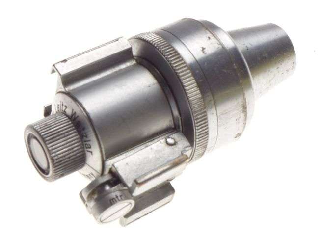 Leitz Universal Sucher chrome type Leica hot shoe view finder in original box