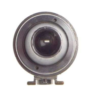 Leitz Universal Sucher chrome type Leica hot shoe view finder in original box