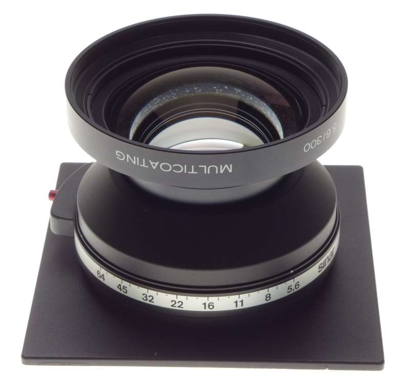 Symmar-S 5.6/300 MC Schneider f=300mm Sinar lens board boxed large format caps