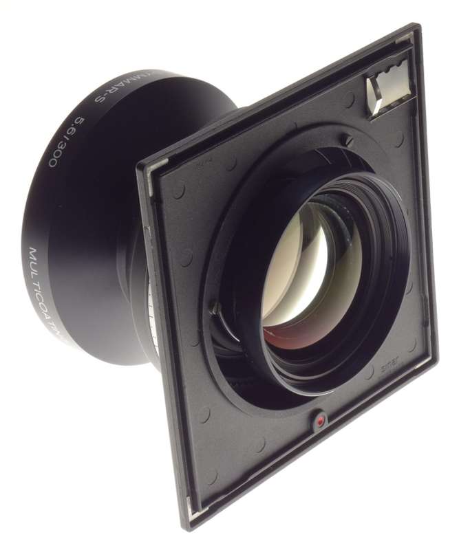 Symmar-S 5.6/300 MC Schneider f=300mm Sinar lens board boxed large format caps
