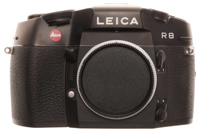 Leica R8 film 35mm SLR camera body GERMANY Leitz Balck Cap Box Papers strap kit