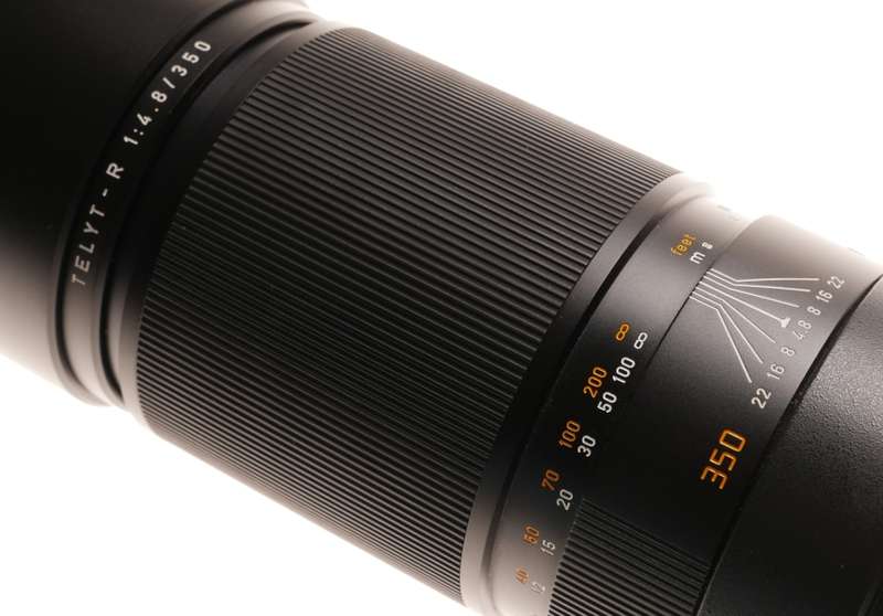 Leica 3 Cam Telyt-R 4.8/350mm f=350 mm MINT Case Caps Lens Boxed 11915 Tele lens