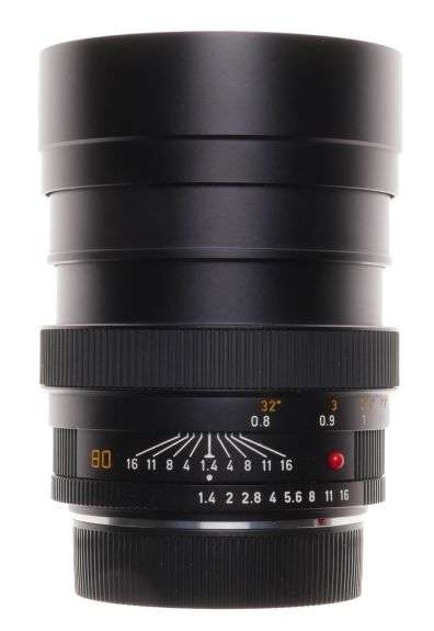 Summilux-R 1:1.4/80mm lens f=80mm Super fast Glass 3 Cam Museum condition E67