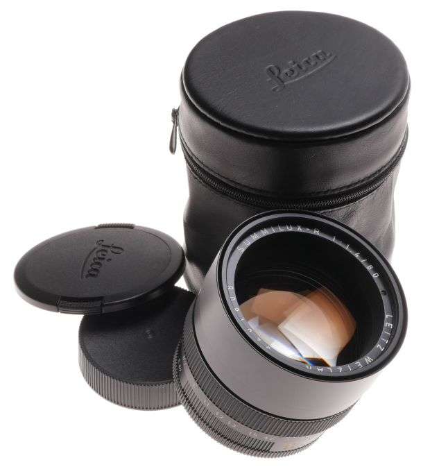 Summilux-R 1:1.4/80mm lens f=80mm Super fast Glass 3 Cam Museum condition E67