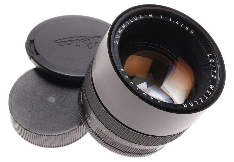 Summilux-R 1:1.4/80mm lens f=80mm Super fast Glass 3 Cam Museum condition E67