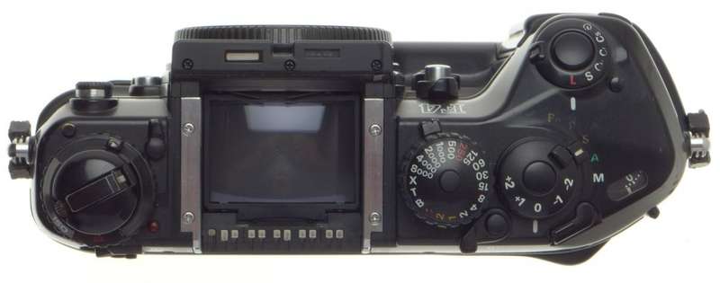 SLR F4 NIKON 35mm FILM CAMERA BODY DP 20 PRISM FINDER BATTRY GRIP NICE CONDITION