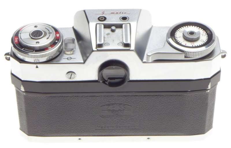 35mm CONTAFLEX ZEISS IKON FILM CAMERA CASED COMPUR-SYNCHRO SHUTTER TESSAR 2.8/50