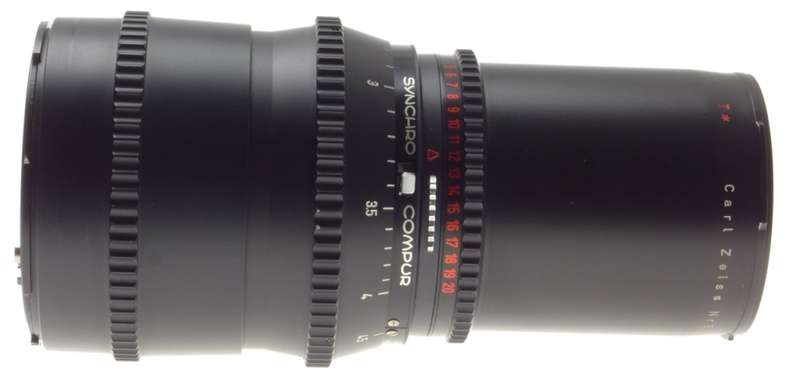 ZEISS SONNAR 1:5.6 f=250mm T* LENS HASSELBLAD 5.6/250 BLACK FITS 500CM V SERIES