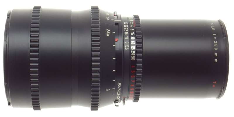 ZEISS SONNAR 1:5.6 f=250mm T* LENS HASSELBLAD 5.6/250 BLACK FITS 500CM V SERIES