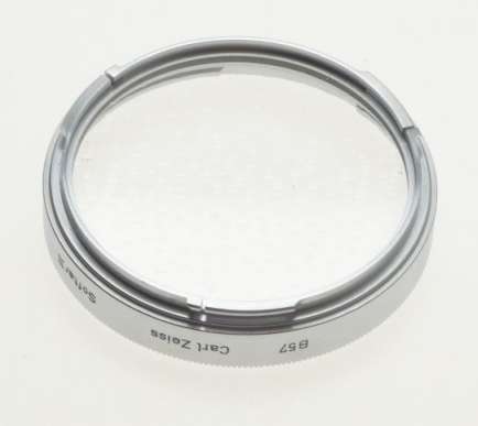 SOFTAR III CARL ZEISS SOFT CAMERA LENS FILTER HASSELBLAD 50 CHROME RIM B57 CAPS