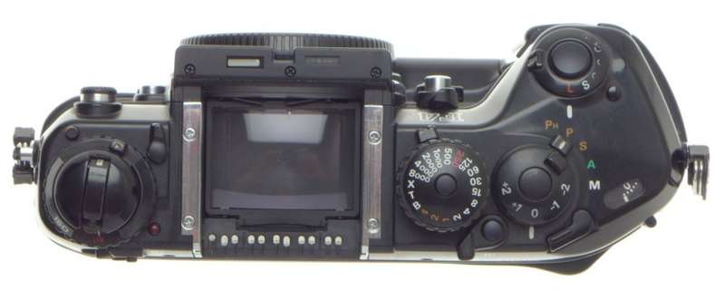 F4 s NIKON SLR 35mm FILM CAMERA BODY DP 20 PRISM FINDER BATTERY GRIP USED MANUAL
