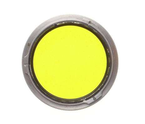 Rolleiflex Rolleiparkeil 1 close up YELLOW lens coated optics 28.5 Rolleinar 1