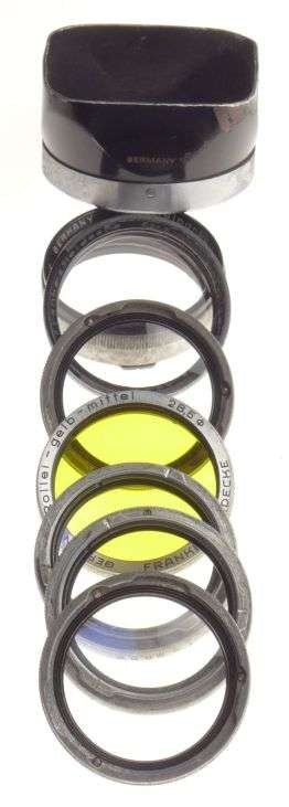Rolleiflex Bay I Filter Kit Consisits 2x Rolleinar Set 5x Lens Filters Lens Hood
