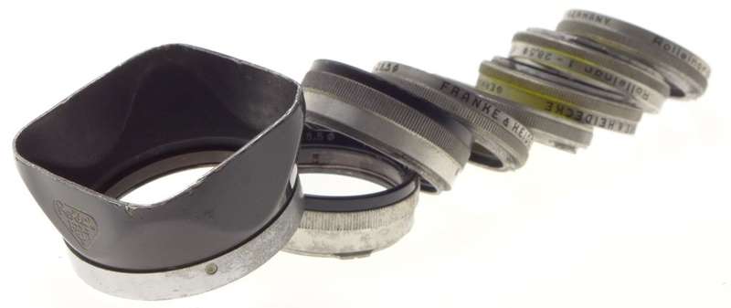 Rolleiflex Bay I Filter Kit Consisits 2x Rolleinar Set 5x Lens Filters Lens Hood