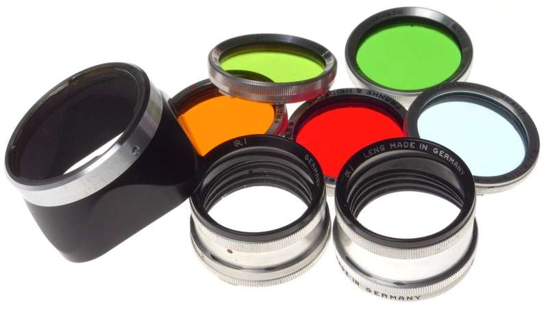 Rolleiflex Bay I Filter Kit Consisits 2x Rolleinar Set 5x Lens Hood Museum cond.