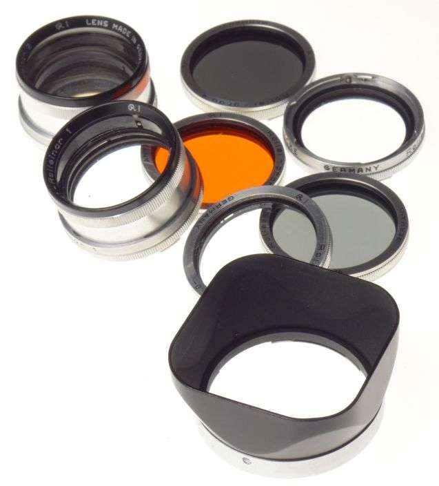 Rolleiflex Bay I Filter Kit Museum condition 2x Rolleinar Set 5x Lens Hood cased