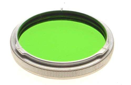 Rolleiflex ROLLEI GRUN Green TLE lens filter boxed papers RII exellent condition
