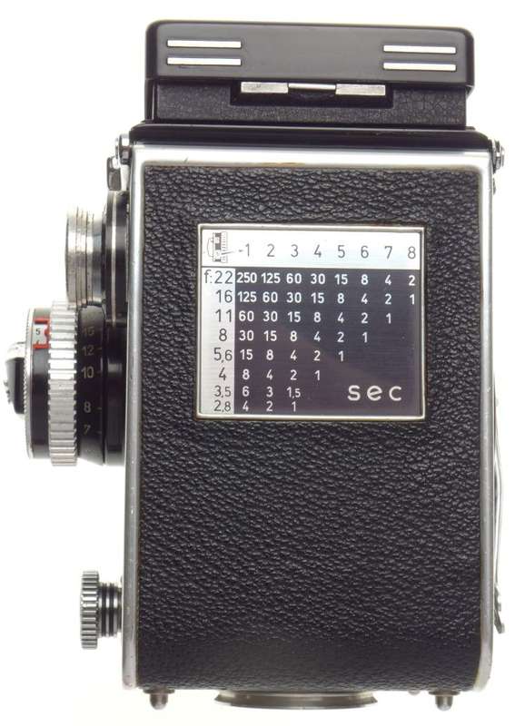 Rolleiflex 2.8 TLR camera Zeiss Planar 2.8/80mm lens case strap flash dream kit