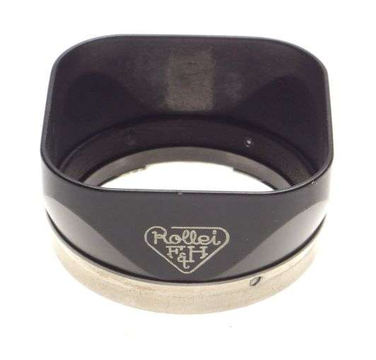 Rolleiflex original metal square bayonet type retro lens hood shade TLR camera