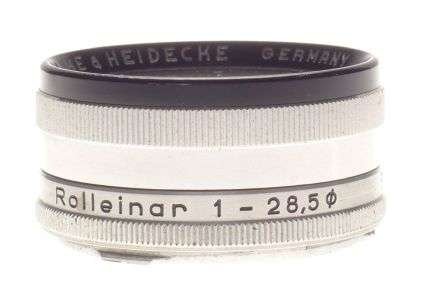 Rolleiflex Rolleiparkeil 1 close up focus lens coated optics 28.5 Rolleinar 1