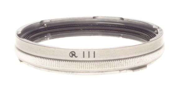 RIII Rolleisoft 1 chrome Rolleiflex Filter fits Zeiss Planar Xenar 2.8/80mm 2.8F