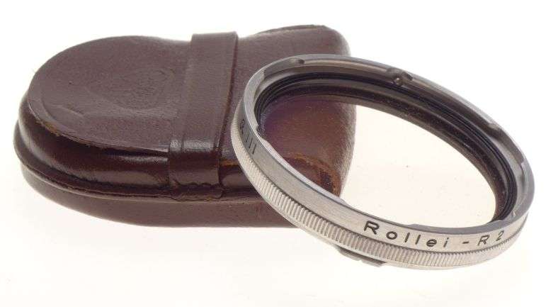 Rolleiflex RIII R3 Filter Rollei R2 -0.5 bayonet mount TLR lens Planar Tessar