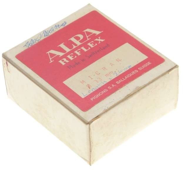 ALPA REFLEX MICRAN 33mm SLR VINTAGE FILM CAMERA LENS MICRADAPT BOXED ADAPTER
