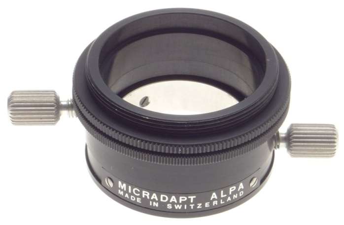 ALPA REFLEX MICRAN 33mm SLR VINTAGE FILM CAMERA LENS MICRADAPT BOXED ADAPTER
