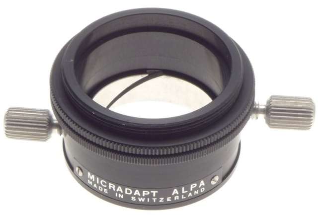 ALPA REFLEX MICRAN 33mm SLR VINTAGE FILM CAMERA LENS MICRADAPT BOXED ADAPTER