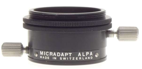 ALPA REFLEX MICRAN 33mm SLR VINTAGE FILM CAMERA LENS MICRADAPT BOXED ADAPTER