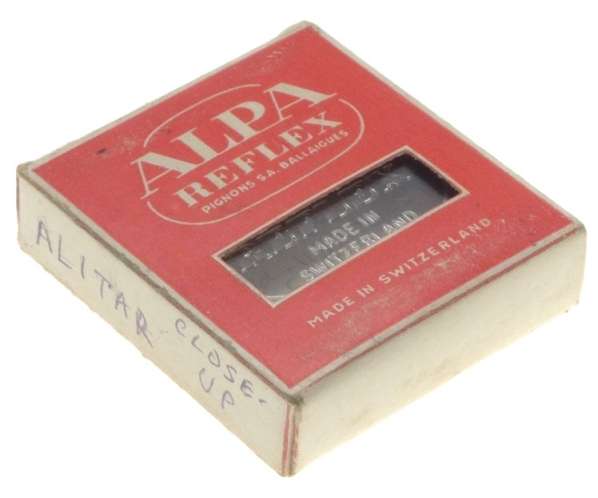 ALPA REFLEX SLR CAMERA LENS CLOSE UP FILTER DONABE ALITAR CLOSE UP MINT BOXED