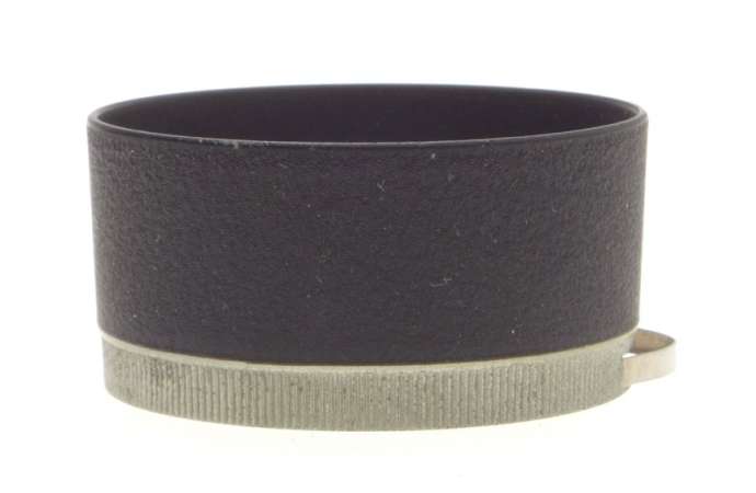 ALPA SNAP ON CAMERA LENS HOOD SHADE BLACK IN ORIGINAL LEATHER CASE EXCELLENT