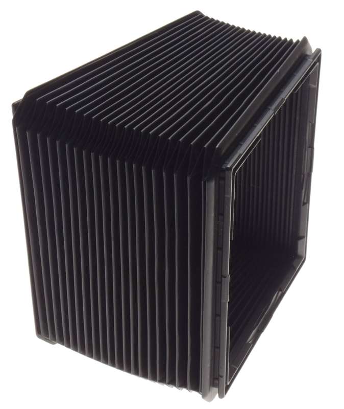 Square SINAR Standard 4x5 bellows Monorail large format film camera good cond.