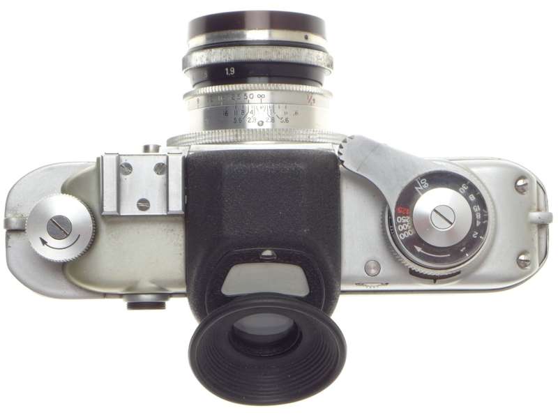 ALPA-XENON 1.9/50 SCHNEIDER SLR VINTAGE CAMERA SILVER LENS Mod. 6B RARE BOX f=50
